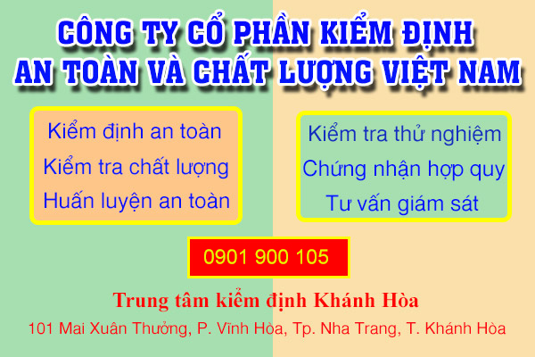 TRUNG TÂM KIỂM ĐỊNH KHÁNH HÒA
